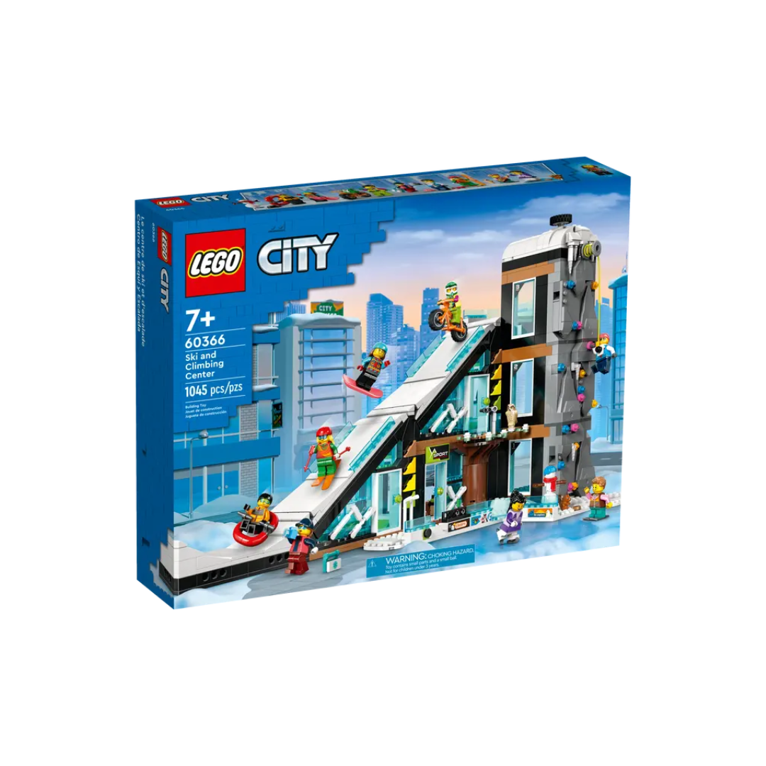 Lego  City Centro sci e arrampicata – 60366 – A Casa di Pongo